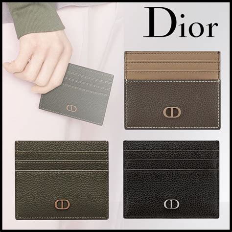 christian dior card holder|christian dior wallet price list.